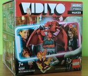 Figurka lego vidiyo Metal Rock Dragon czerwony smok 43109