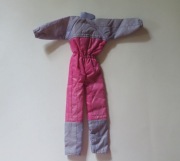 Strój narciarski dla vintage Barbie kombinezon zimowy