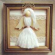 Aniołek w ramce - mały