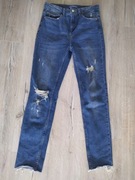 SPODNIE jeansy SINSAY dziewczęce damskie młodzieżowe r. 36