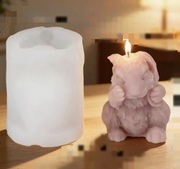 KRÓLIK forma silikonowa 5.6*5 do Świec Wosku Odlewów Mydła 