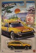 1985 Honda CR-X Hot Wheels Nowy zabawki kolekcja 