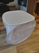 Namiot bezcieniowy biały 4 tła 