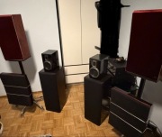 Bang Olufsen Philips Akai PJ. Miaolai 4x kolumny stereo + 3x wzmacniacz