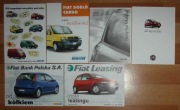 PROSPEKT FIAT PANDA PUNTO MULTIPLA DOBLO I INNE - ZESTAW ZA PSIE PIENIĄDZE