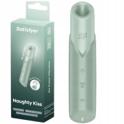 Satisfyer Naughty Kiss bezdotykowy masażer ciśnieniowy Green