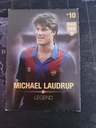 MICHAEL LAUDRUP LEGEND BARCELONA PANINI CARD