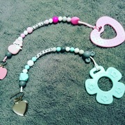 Łańcuszek zawieszka do smoczka gryzak