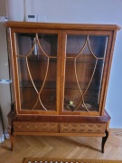 Zestaw mebli drewnianych vintage Sheraton