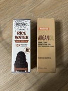 Olej arganowy i serum ryżowe do pielęgnacji włosów
