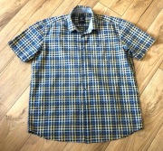 Koszula męska krata nieb-żółta 2XL/3XL Lerros 35zł