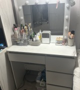 Toaletka Funfit biały 90 x 135,4 x 40cm