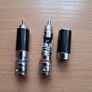 Wtyki RCA HiFi rodowane szt.2