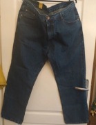 Spodnie jeansowe Euro Denim W 42 L29 duże regularny krój 