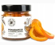 Pomarańcza w syropie z rumem do herbaty 210 g
