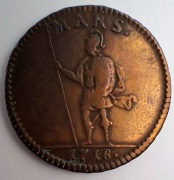 Szwecja 1 Daler S.M. 1718 „Mars” nr.23