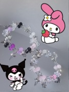 Matching bransoletki Kuromi x Melody