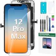 Zestaw do wymiany ekranu z narzędziami i folią ekranową iPhone 12 Pro Max 