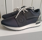 Buty sportowe, tenisówki czarne Pollini