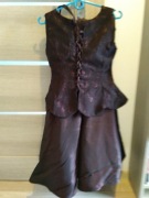 komplet spódnica+gorset  karnawał szczupły!