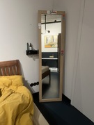 Lustro stojące drewniane 