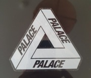 PALACE Trójkąt Skateboard naklejka 