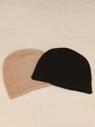 Dwie czapki zimowe COS, 100% kaszmir