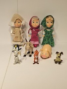 lalki Masza i zwierzęta z bajki