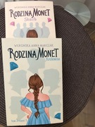 Rodzina Monet Królewna , Skarb  2 książki Anna Marczak 