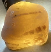 Różowy Turmalin w Kwarcu Surowiec Brazylia 155g Rzadki Okaz