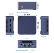 MLLSE G2 Pro Mini PC N150 LPDDR5 12 GB RAM, 512GB SSD