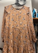 Sukienka L kwiaty luźna