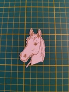 Tekturka do kartek koń grawerowany głowa konia