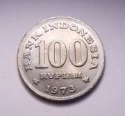 Indonezja 100 rupii 1973 PIĘKNA!