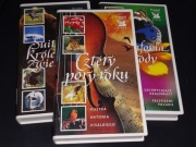 Kaseta video VHS Przegląd Ridest Digest Koncerty przyrody zestaw PL