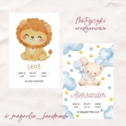 Metryczka urodzenia dziecka| personalizowana| plakat + ramka