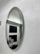 Lustro led z kryształkami 