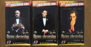 Ojciec Chrzestny, cz.1,2,3, kasety magnetowidowe, VHS