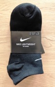 Nowe, oryginalne skarpetki Nike Lightweight No Show – komplet 3 par