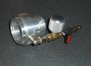 Przystawka do piaskowania w osłonie wodnej.