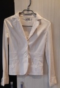 Marynarka M biała kobieca danska RJ collection