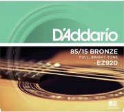 Struny do gitary akustycznej 85/15 Bronze Daddario EZ920 12-54