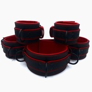 Zestaw pasków BDSM Obroża Nagdarstki Kostki Skóra naturalna Super jakość