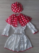 Przebranie muchomorek 122/128