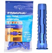 RAWLPLUG – Kołek uniwersalny rozporowy 8x40 mm (20 sztuk) 