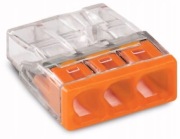 WAGO 2273-203 SZYBKOZŁĄCZKA PUSH WIRE 3x0,5-2,5mm2 10 SZT