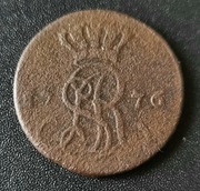 Grosz 1776 r EB Stanisław August Poniatowski 