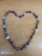 Naszyjnik ze szkła w stylu Murano – handmade, unikat