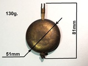 Wahadło zegara kominkowego - 025