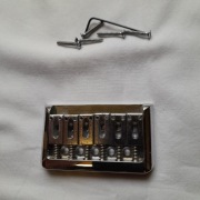 Mostek Stały Hardtail do Gitary Elektrycznej Srebr